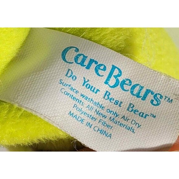 Care Bears Do Your Best Bear Plush Teddy Bear 2003 By Jakks Pacific 10" - Picture 5 of 6